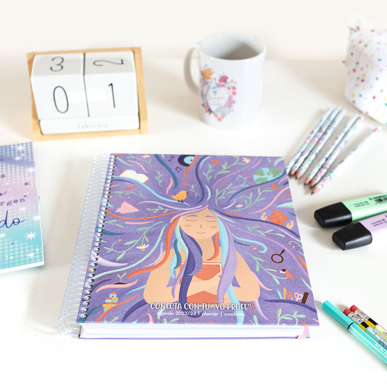 Agenda 23-24 (Planner y Cuaderno) - Conecta con tu "Yo Profe"