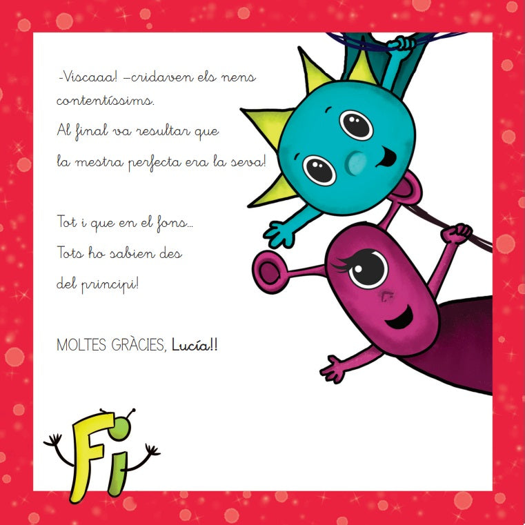 Cuento personalizado en Catalán: "La mestra perfecta"