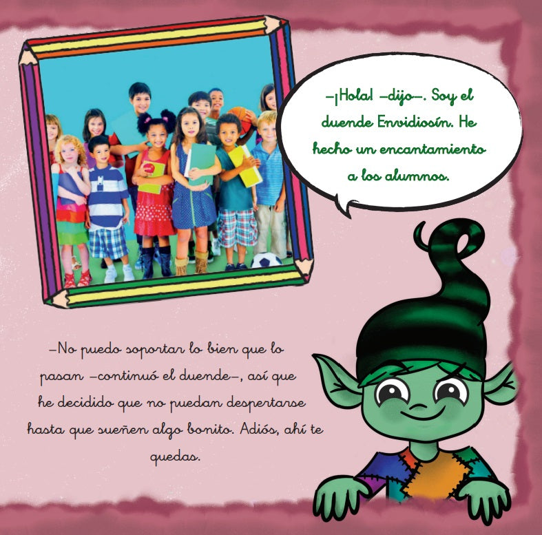 Cuento personalizado "La maestra de nuestros sueños"