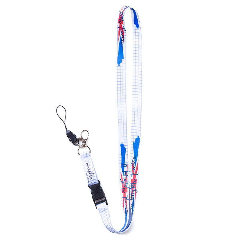 Lanyard - In english, please