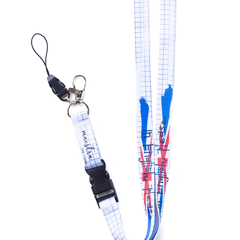 Lanyard - In english, please