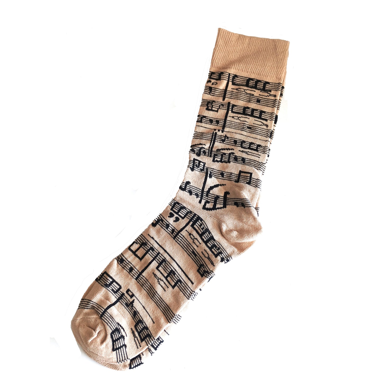 Calcetines con notas musicales