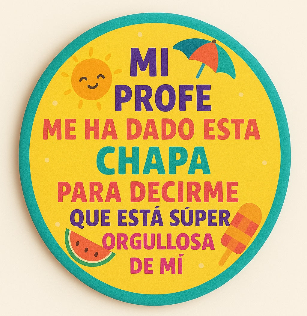 Chapas: "Mi profe está orgullosa de mí" (PACKS)