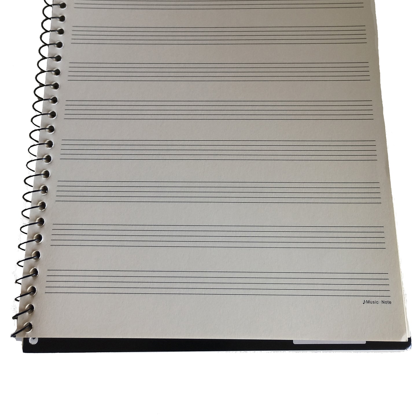 Cuaderno de música (clave de sol)