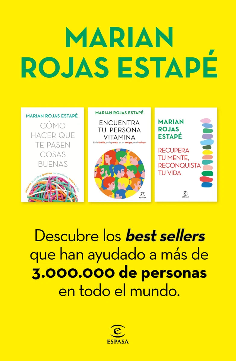 Pack de Marian Rojas - sus 3 libros más vendidos