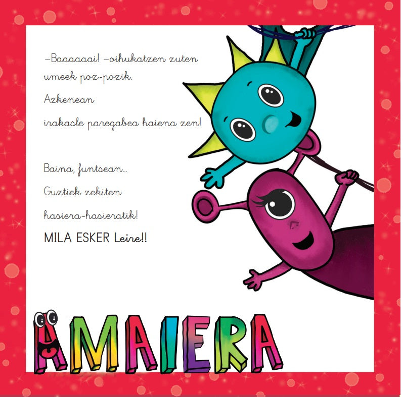 Cuento personalizado en euskera: "Irakasle Paregabea"