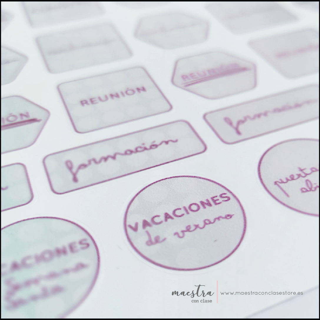 Pegatinas Decorativas 2021