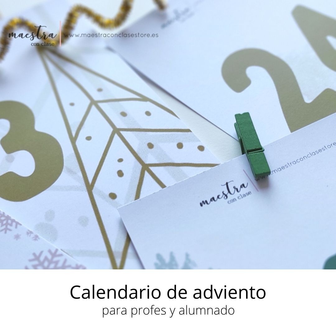 Calendario de Adviento 1 de MCC - descargable
