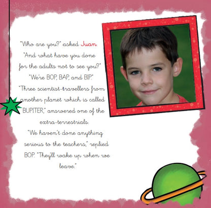 Cuento personalizado en inglés: "The perfect teacher"