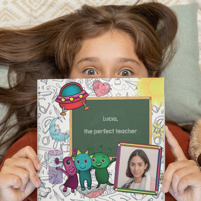 Cuento personalizado en inglés: "The perfect teacher"