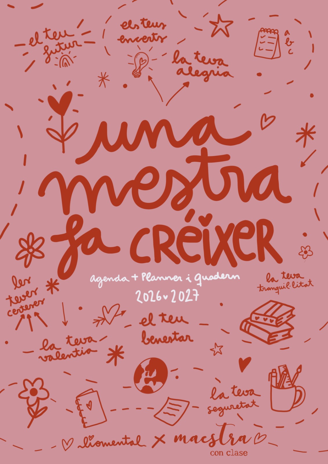 Agenda per a mestres 2026-2027 | Maestra con clase
