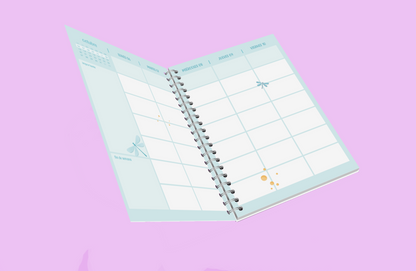 Agenda-Planner PT. "Mi universo docente", para Pedagogas terapéuticas