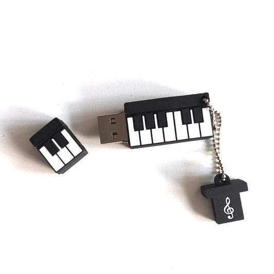 Pen drive con motivos musicales