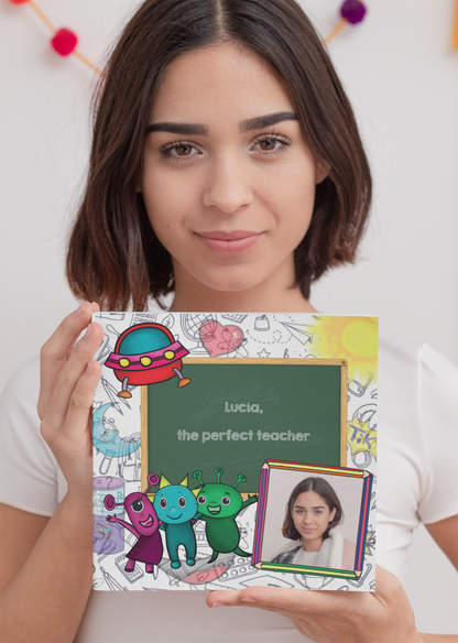 Cuento personalizado en inglés: "The perfect teacher"