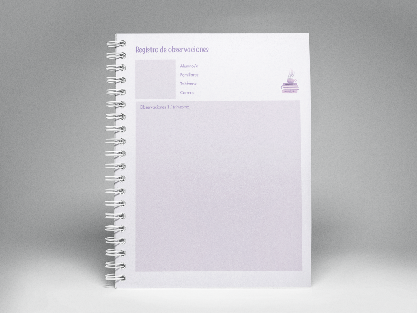 Agenda-Planner PT. "Mi universo docente", para Pedagogas terapéuticas